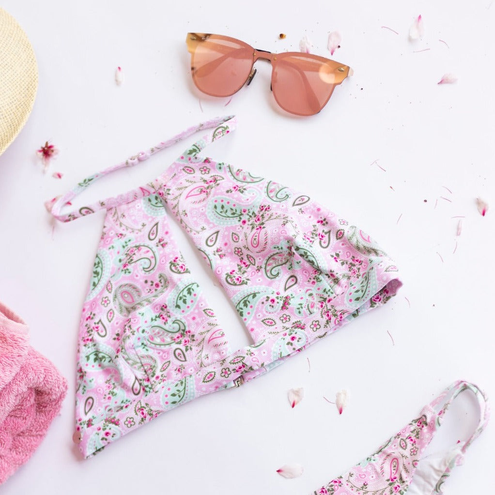 Bikini Top Rodas Pink