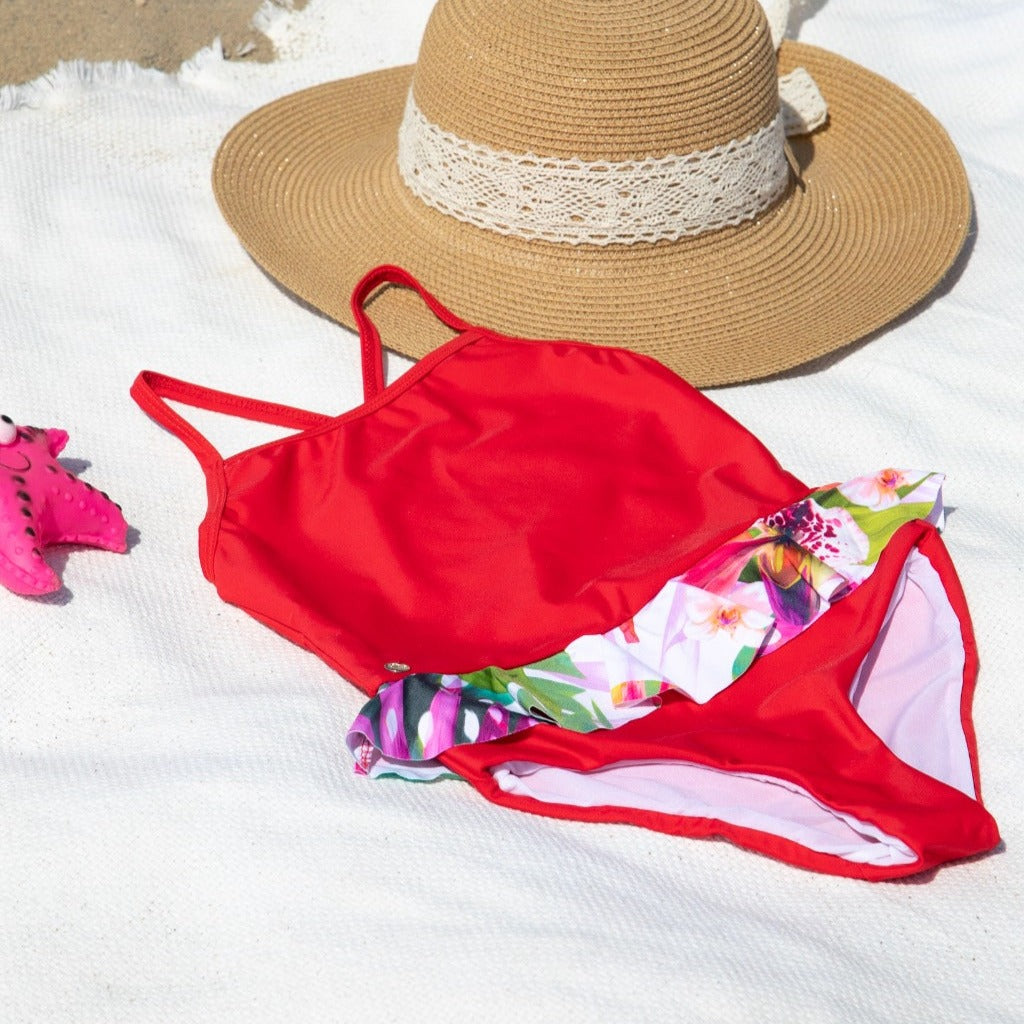 Kids Enteriza Ire Red