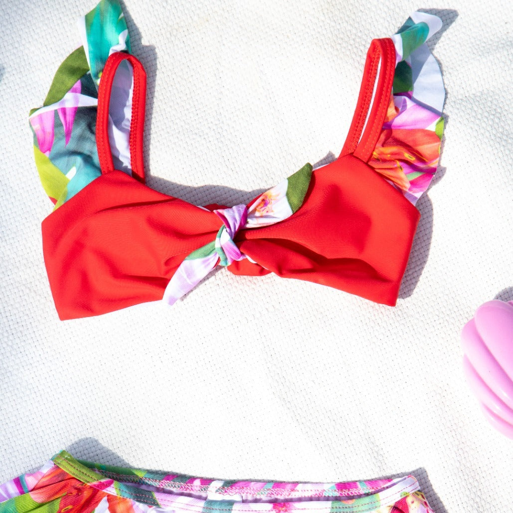Kids Bikini Regi Red