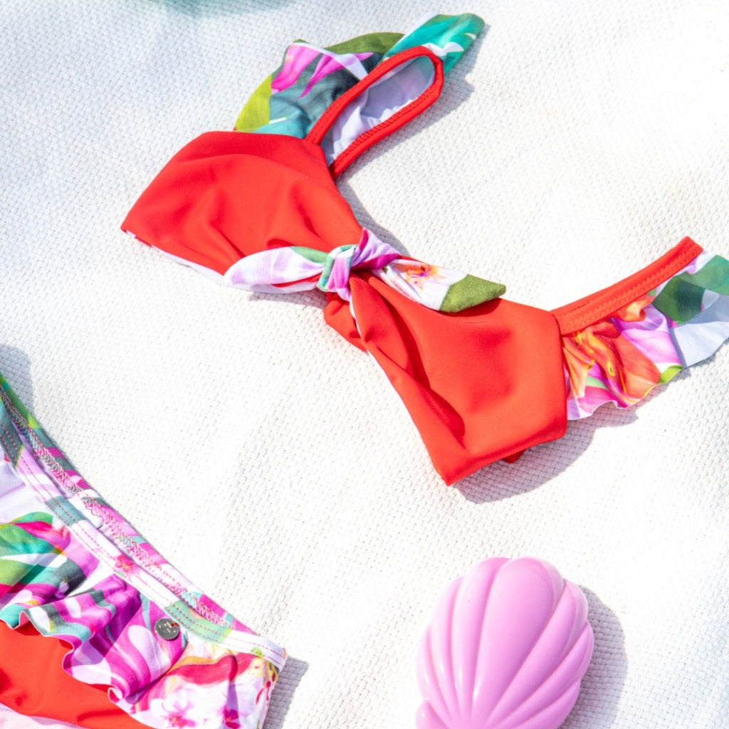 Kids Bikini Regi Red
