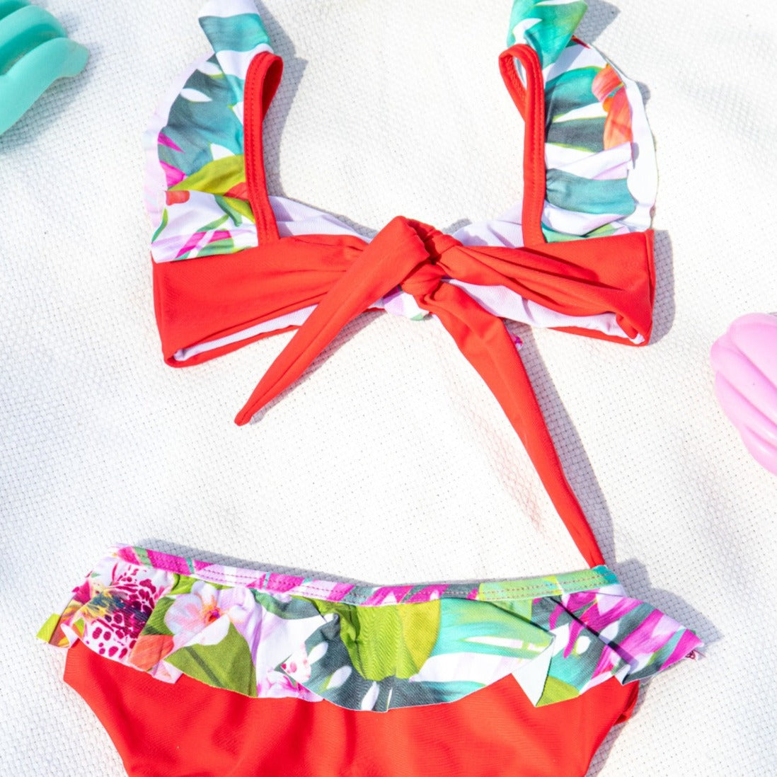 Kids Bikini Regi Red