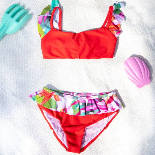 Kids Bikini Regi Red